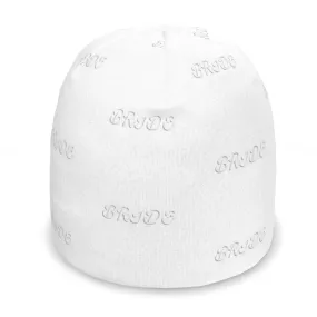 #01 LDCC WEDDING BEANIE WHITE BRIDE