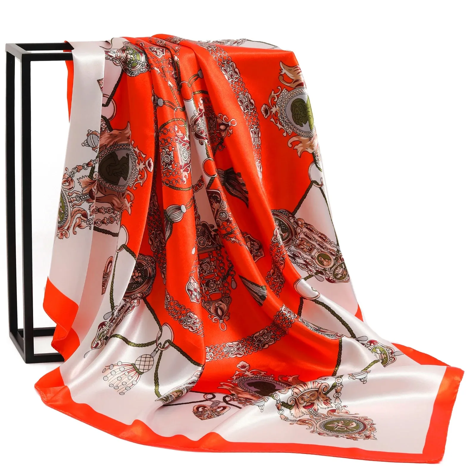 90*90cm Square Silk Scarf