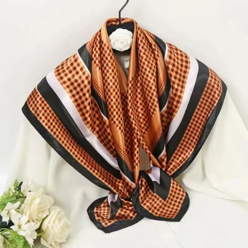 90*90cm Square Silk Scarf