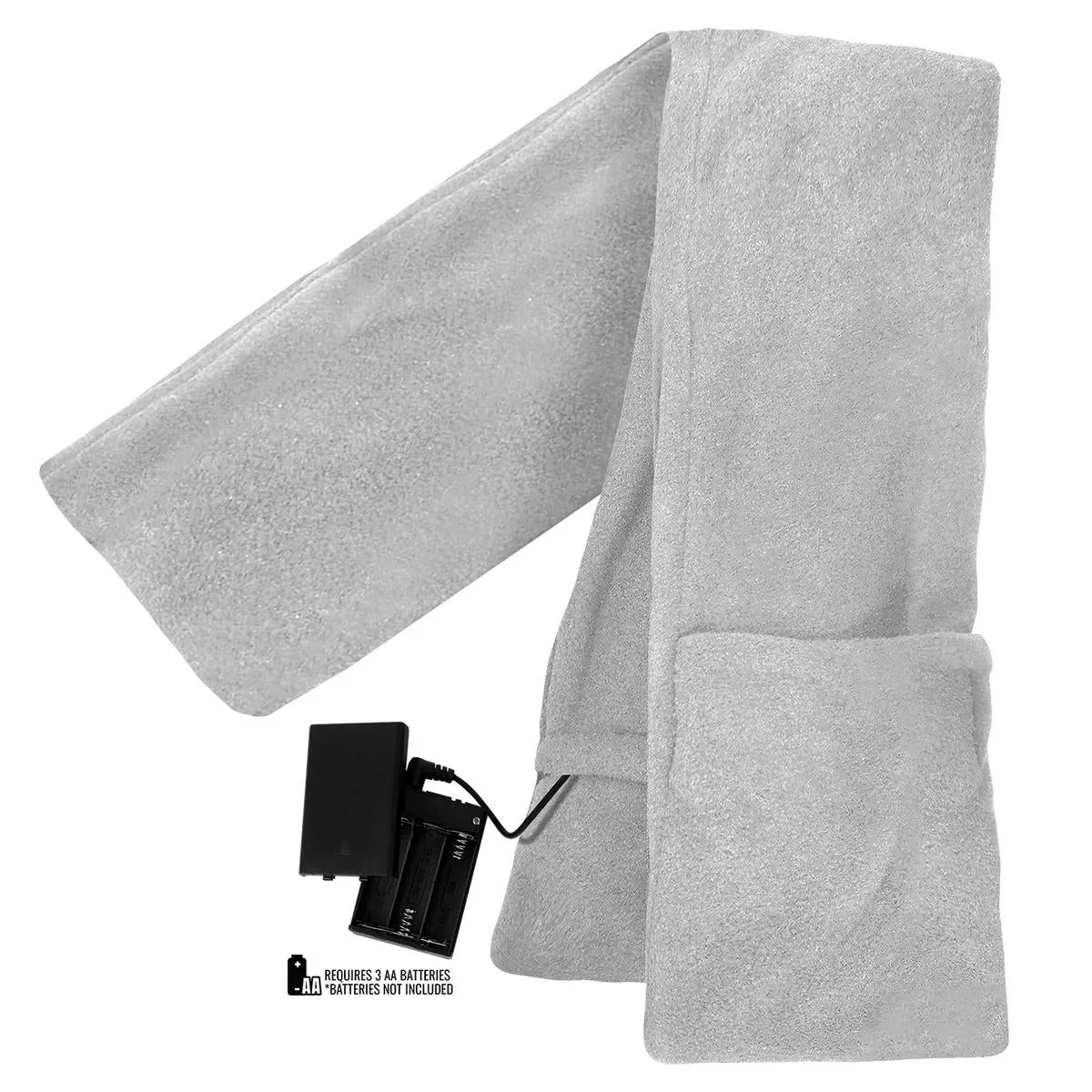 ActionHeat AA Battery Heated Fleece Scarf