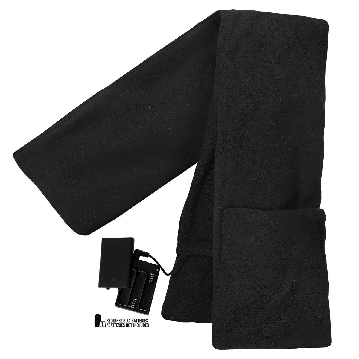 ActionHeat AA Battery Heated Fleece Scarf