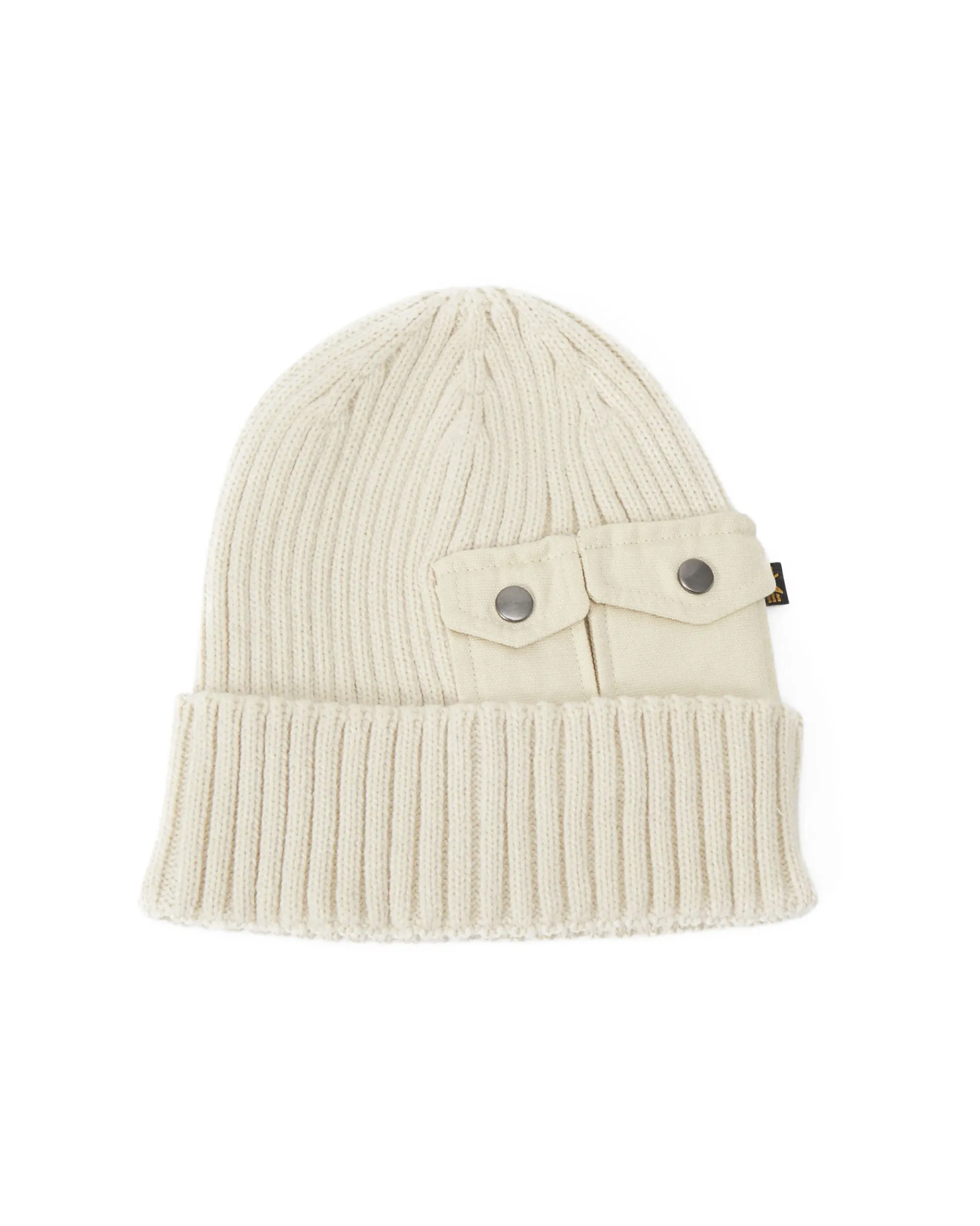 Alpha Industries Utility Beanie Jet Stream White