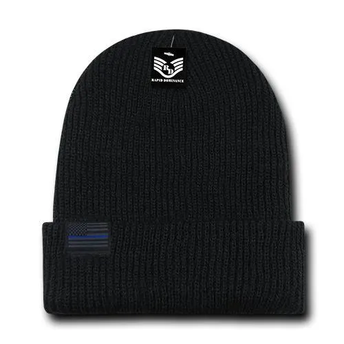 America USA Flag Label Beanies - R96