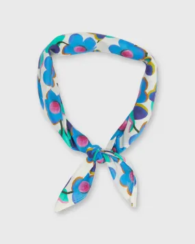 Anyway Scarf in Blue Love Pop Liberty Fabric