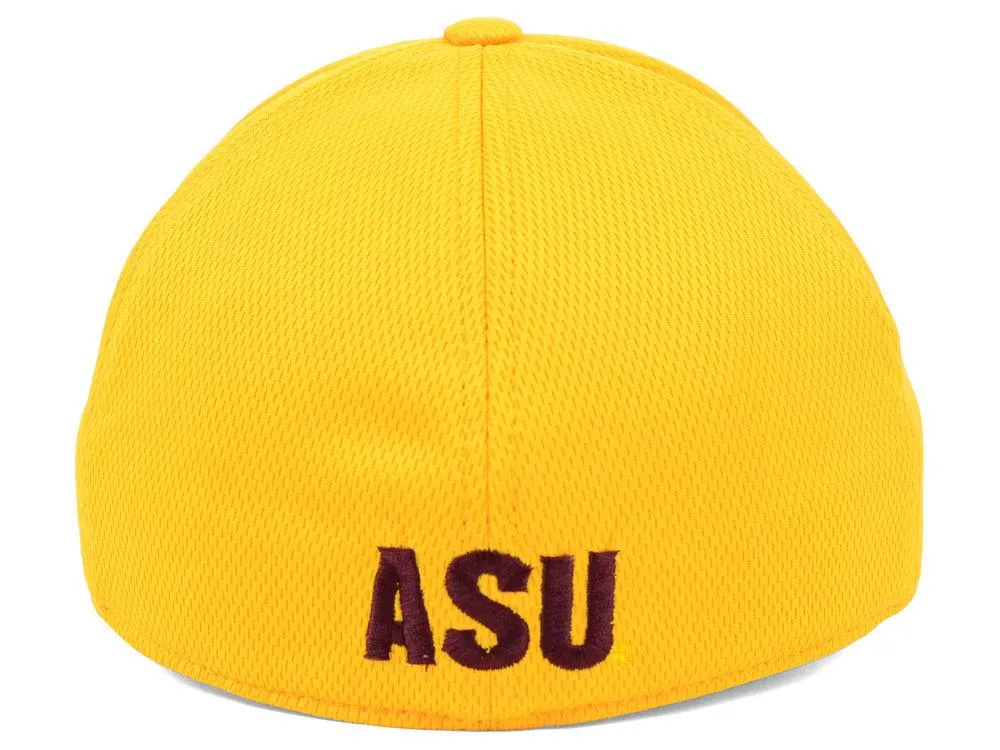 Arizona State Sun Devils TOW Gold Booster Memory Flexfit Structured Golf Hat Cap