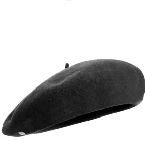 Authentique Heritage Basque  - French Beret - Merino Wool - Noir Black