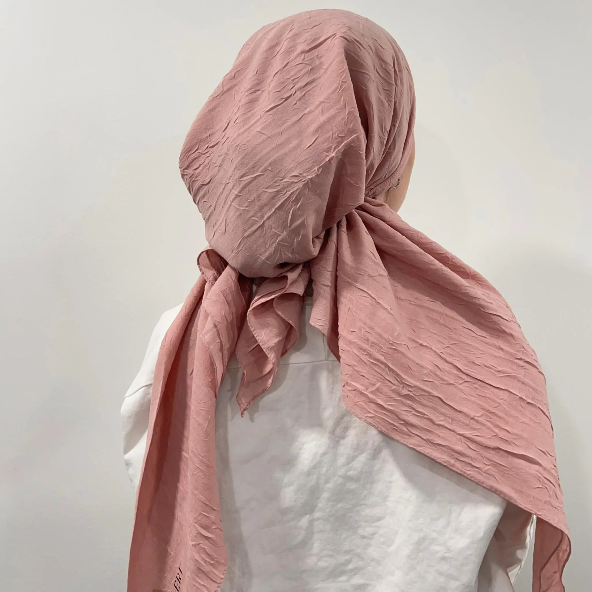 Bamboo Solid Pretied Headscarf by Valeri