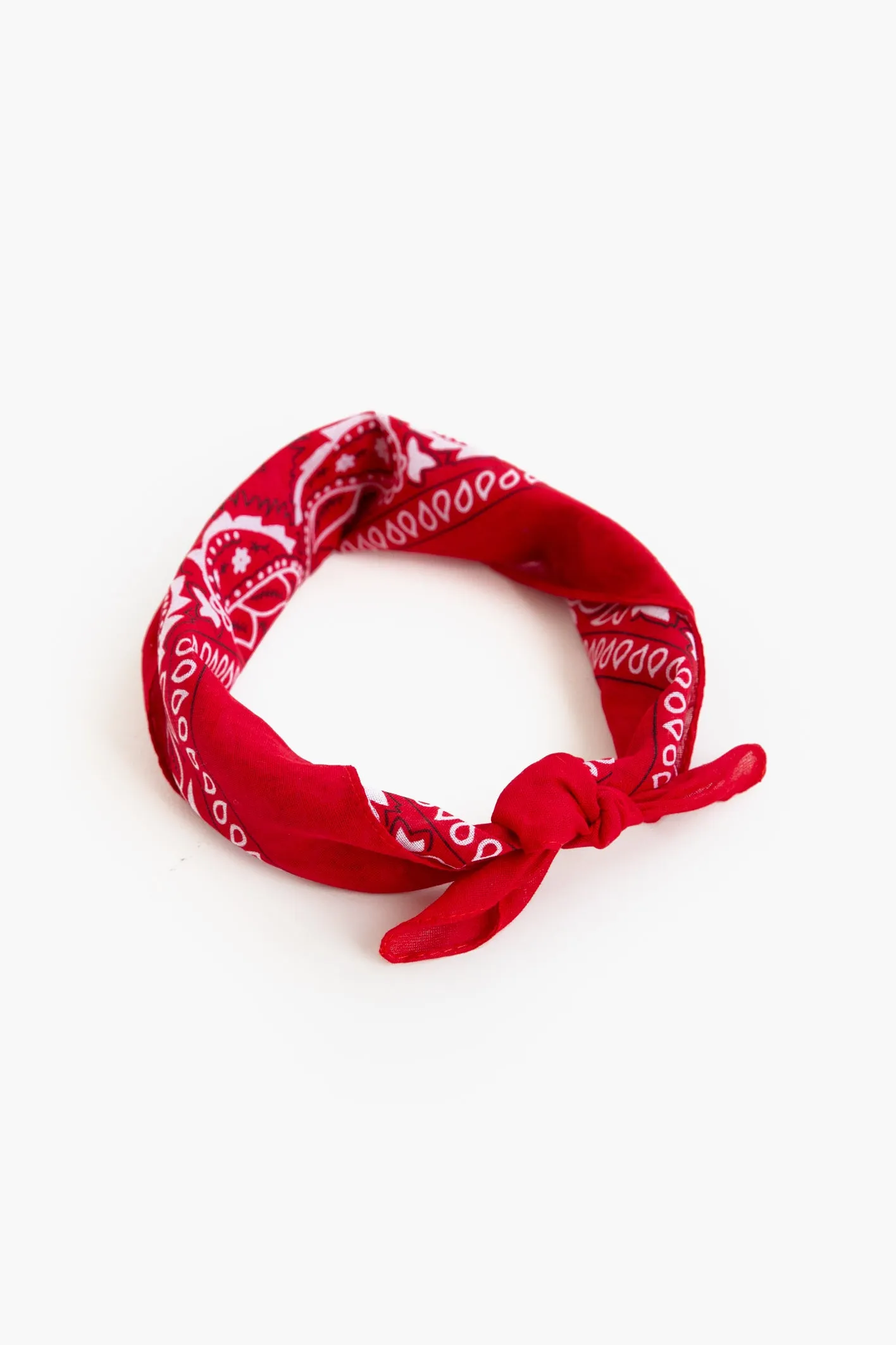 Bandana Scarf Red