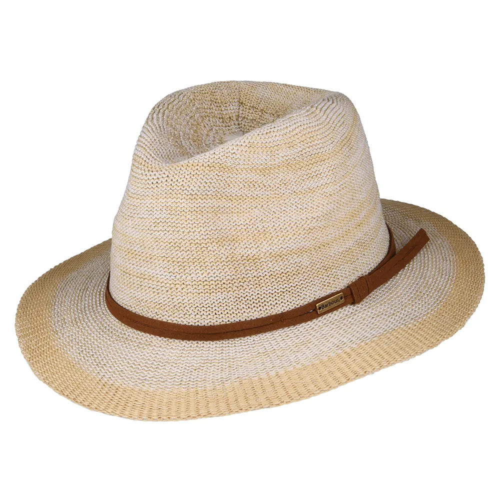 Barbour Hats Barmouth Fedora Sun Hat - Natural