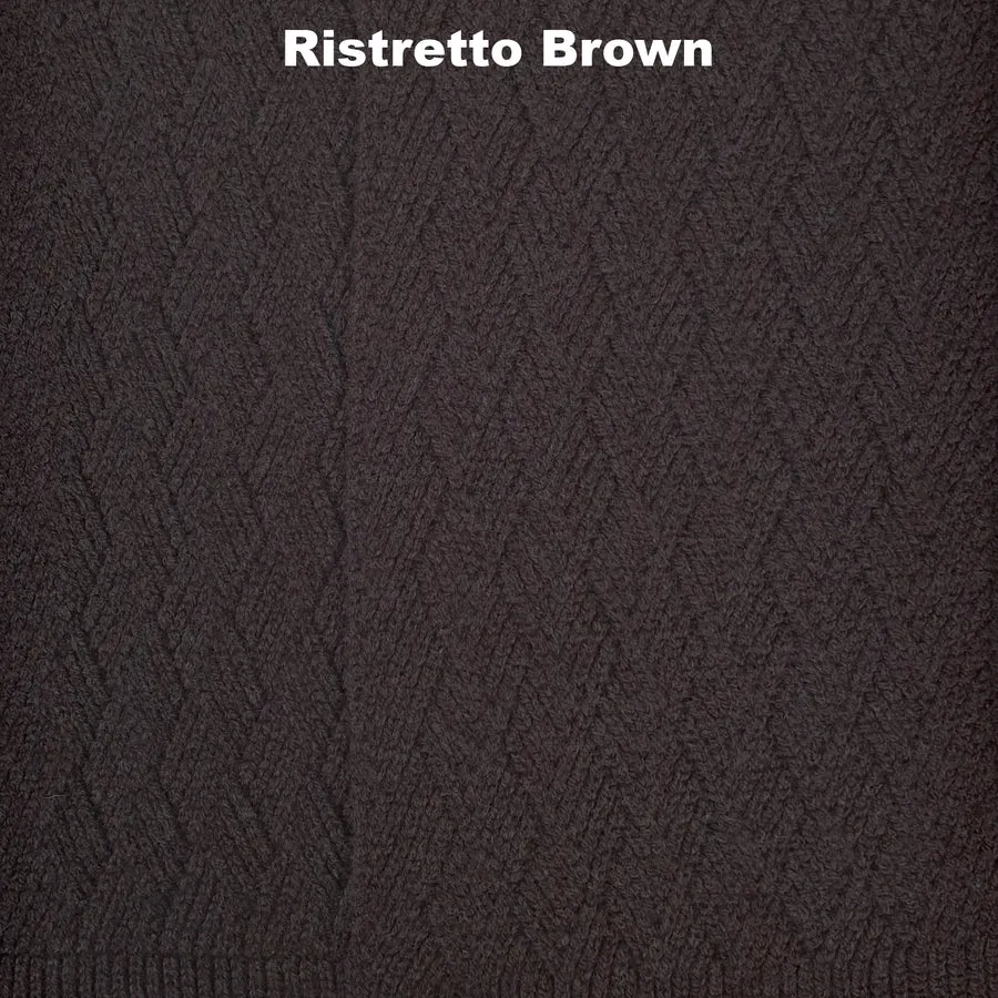 Barney Scarf - Premium Australian Lambswool - Ristretto Brown