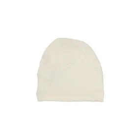 beanie cherry graphic - ivory