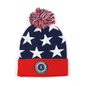 BEANIE POMPOM WINTER KNIT CAP