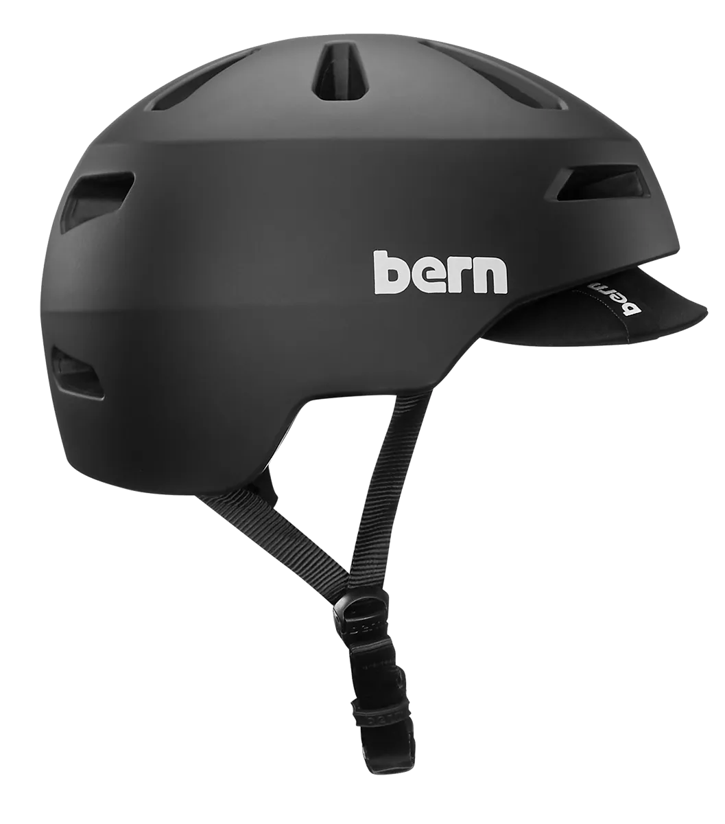 BERN - Brentwood 2.0 (Matte Black) Helmet