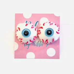 Big Eyeball Stud Earrings