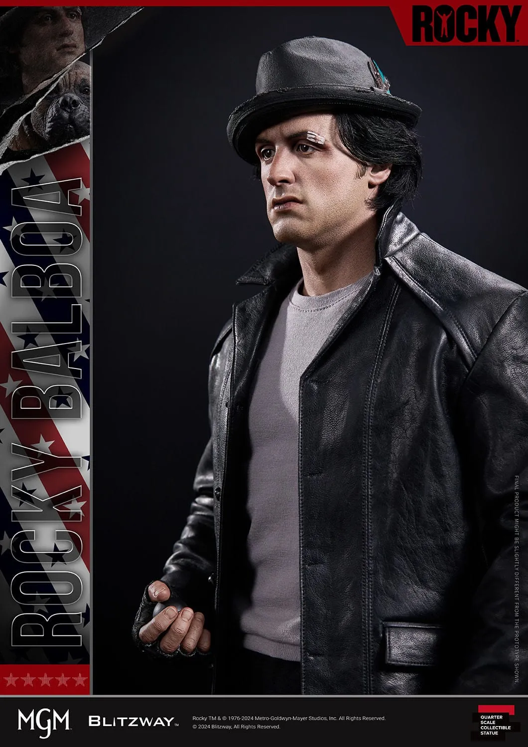 Blitzway Rocky (1976) Superb Scale Rocky 1/4 Statue