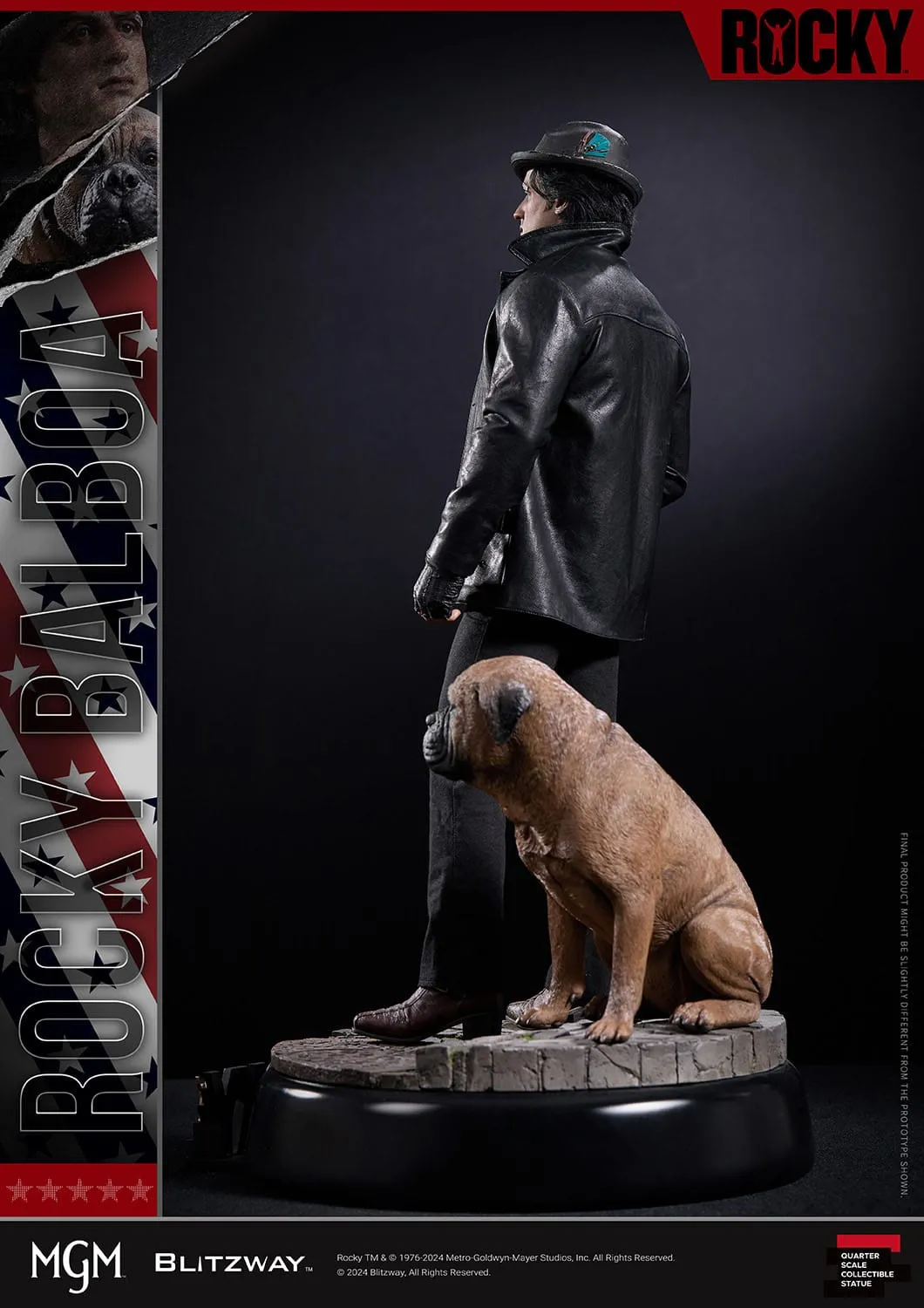 Blitzway Rocky (1976) Superb Scale Rocky 1/4 Statue