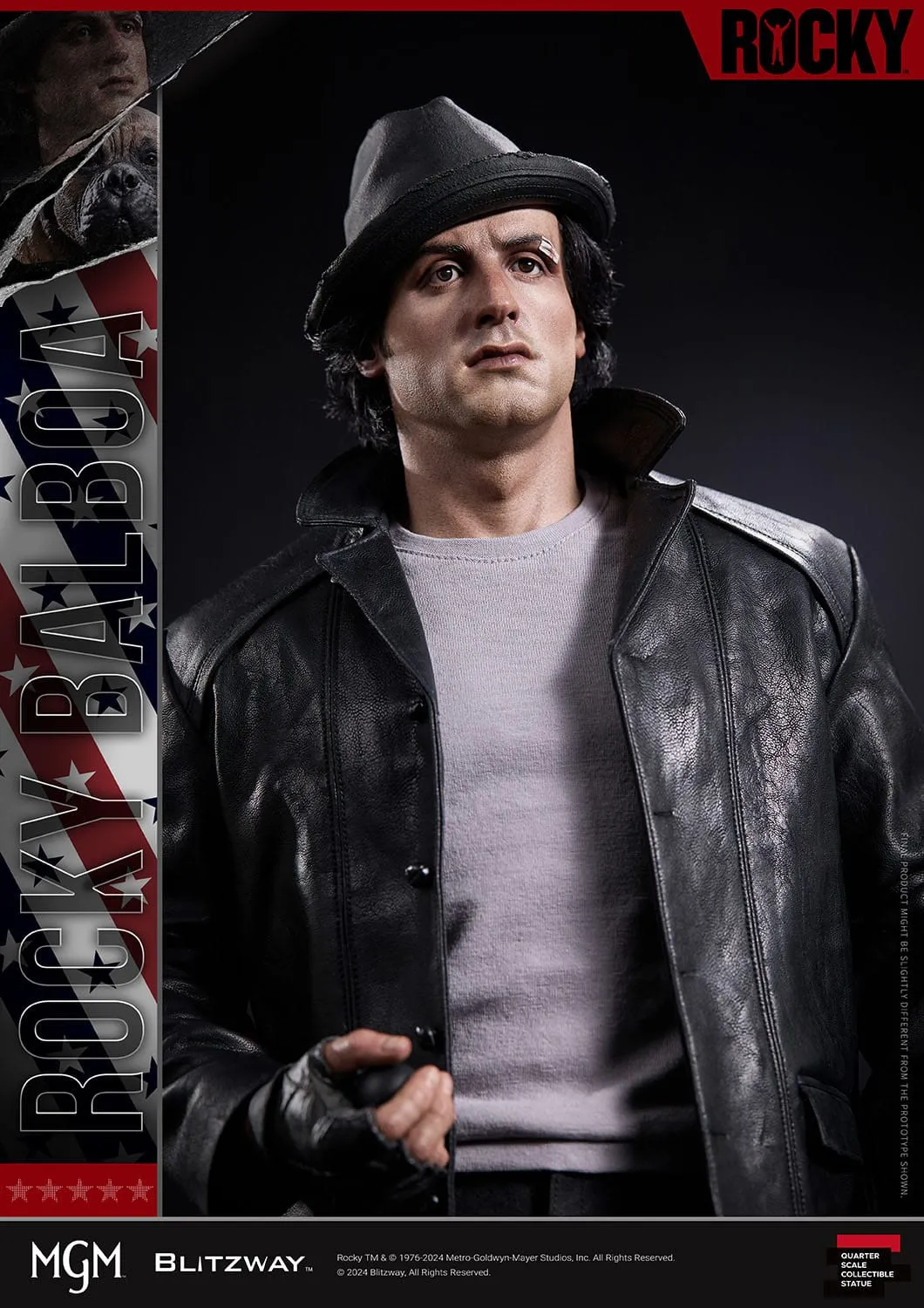 Blitzway Rocky (1976) Superb Scale Rocky 1/4 Statue