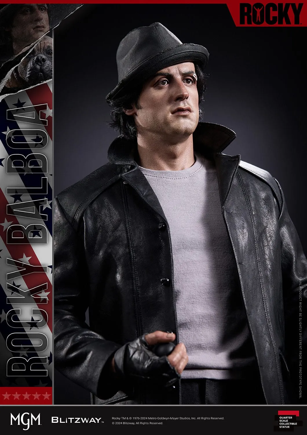 Blitzway Rocky (1976) Superb Scale Rocky 1/4 Statue