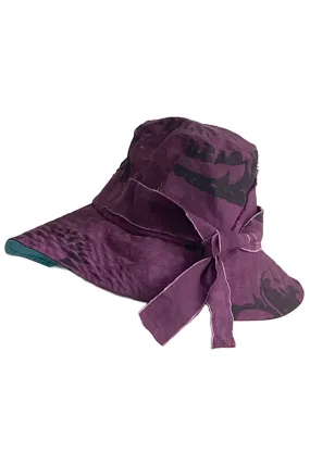 Brighton Hat - Aubergine