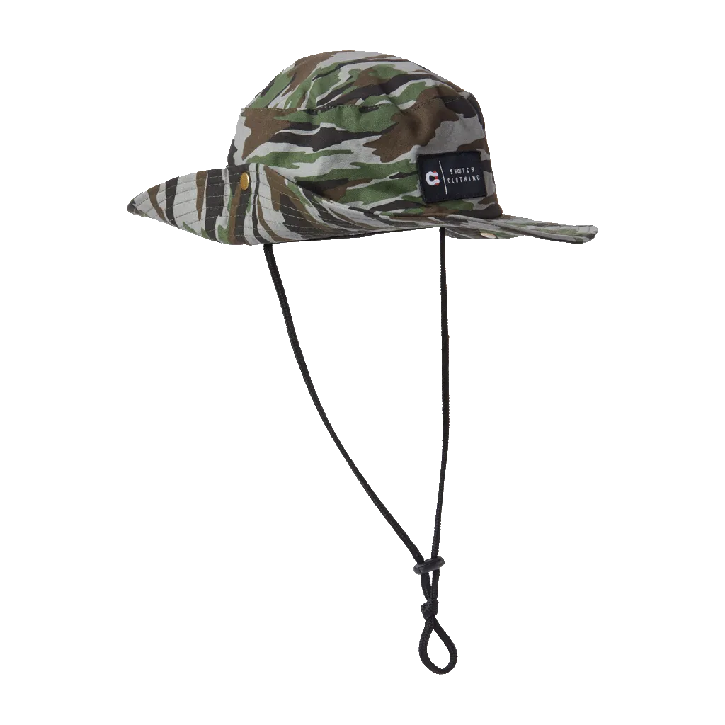 Brim Hat Cotton Canvas Army Camo - SU7801COOSFM