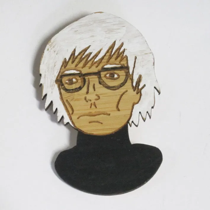 Brooch: Andy Warhol