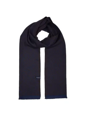 Brown - Navy Scarf