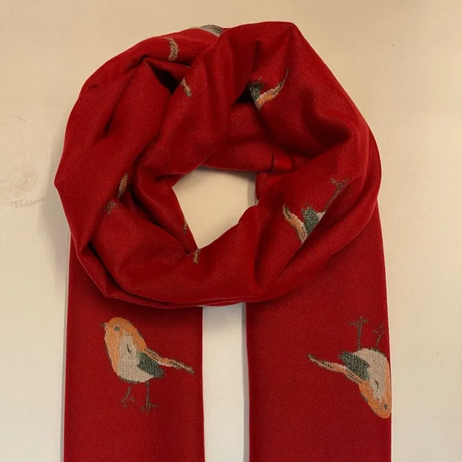 Butterfly Reversible Robin Scarf