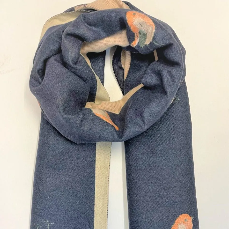 Butterfly Reversible Robin Scarf