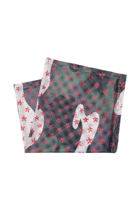 Camouflage Star Mesh Headscarf