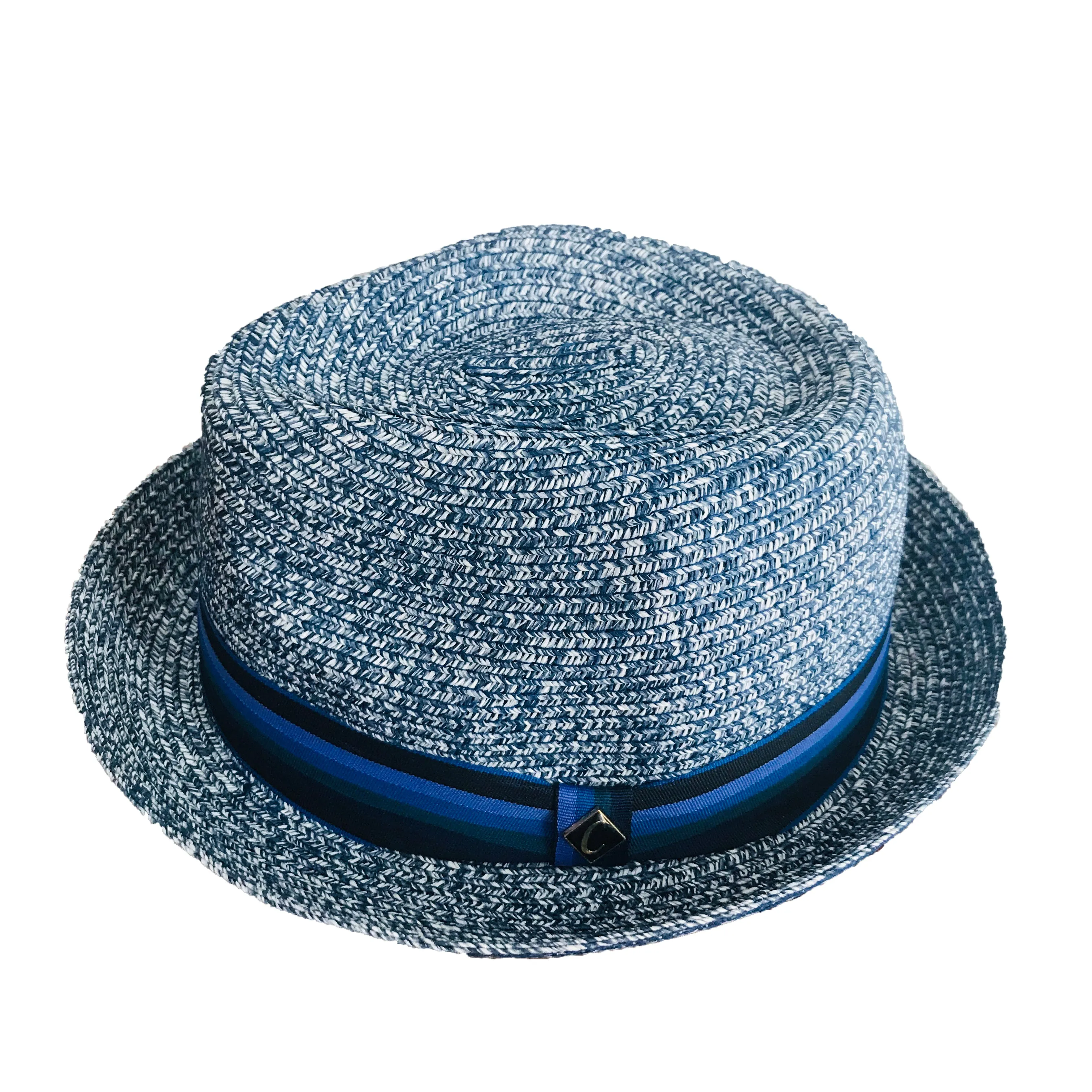 Carlisle - Trilby - Speckled Braid - Blue