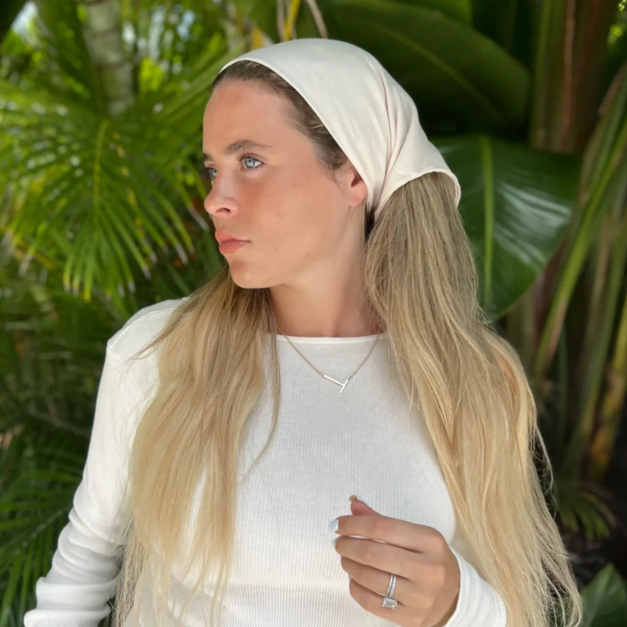 Cotton Solid Bandana Square SB Headscarf