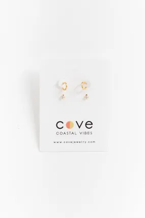 Cove Double Set Earrings