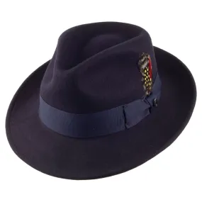 Crushable C-Crown Fedora Navy Wholesale Pack