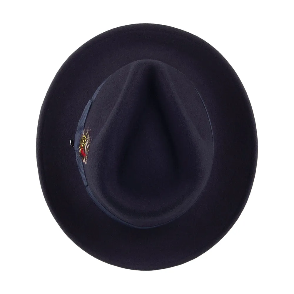 Crushable C-Crown Fedora Navy Wholesale Pack