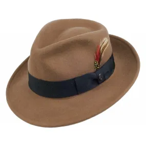 Crushable C-Crown Fedora Pecan Wholesale Pack