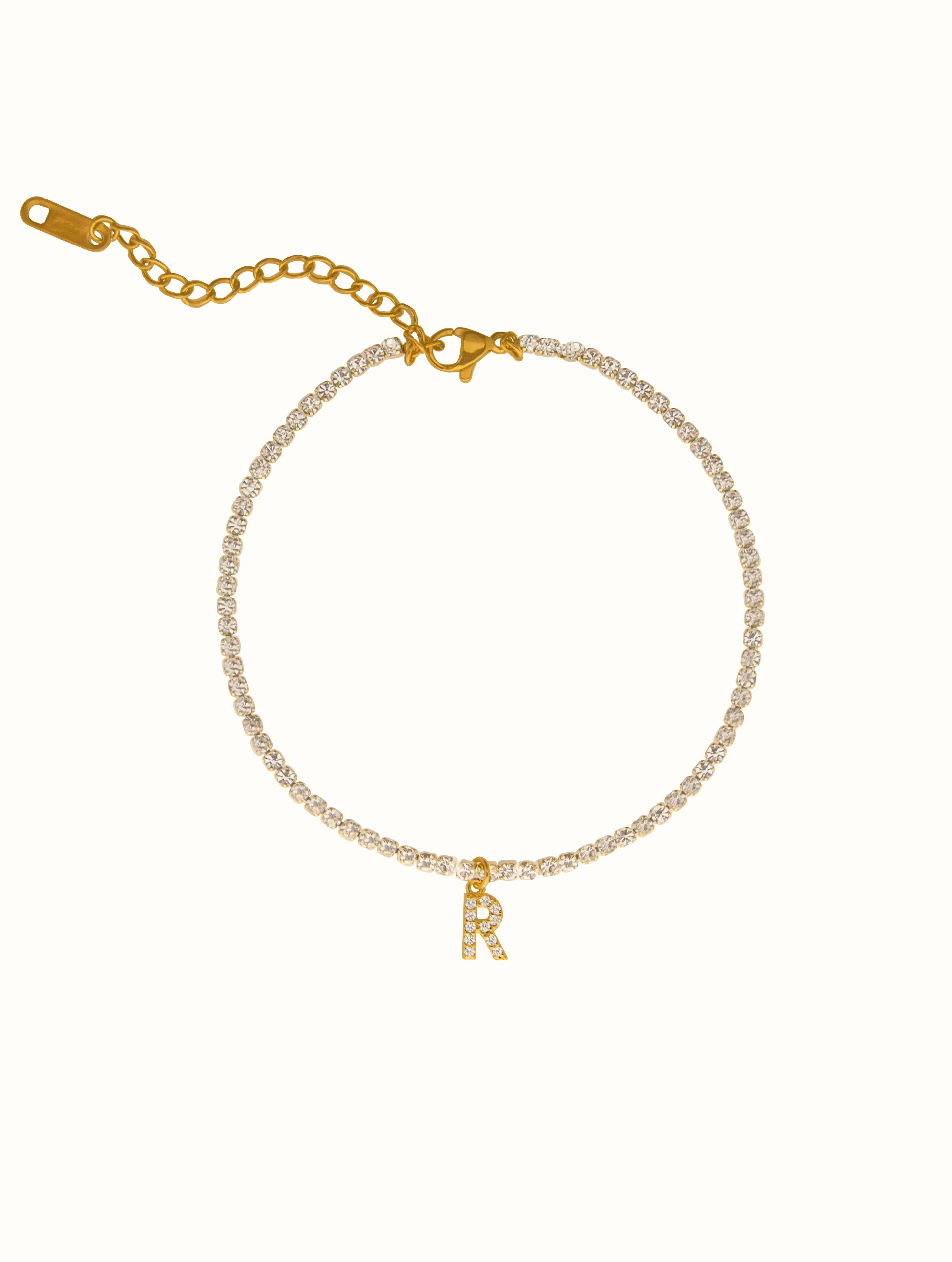 Custom Initial Tennis Anklet (TTA)