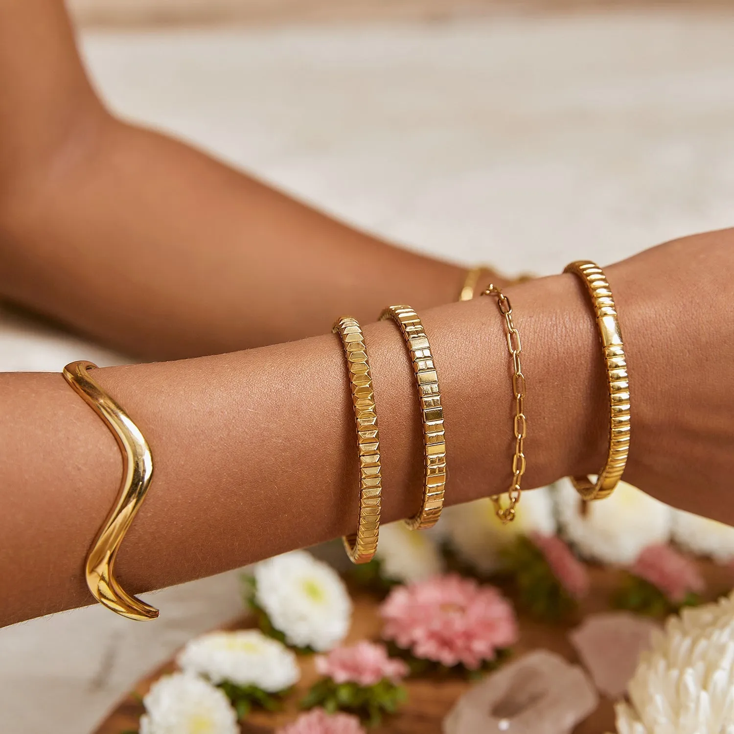 Cypress Gold Bracelet