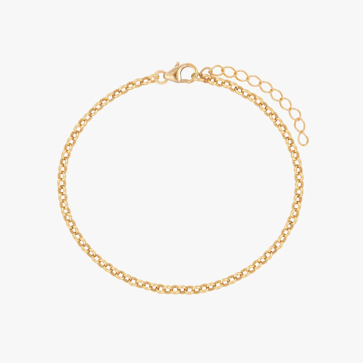 Dainty Rolo Chain Bracelet