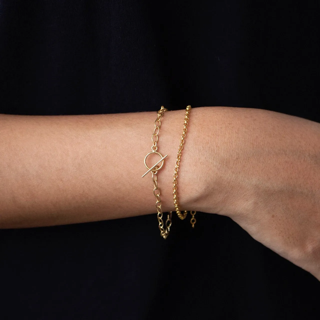 Dainty Rolo Chain Bracelet