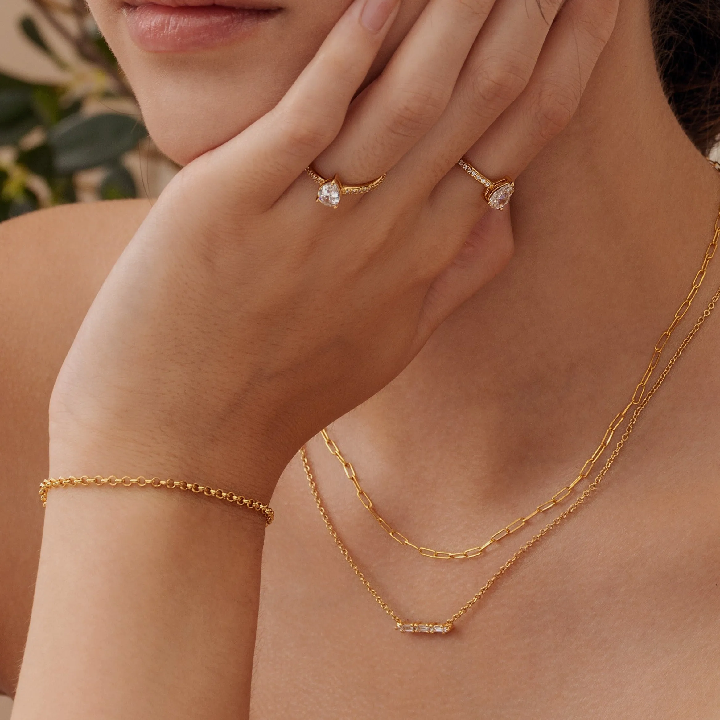 Dainty Rolo Chain Bracelet