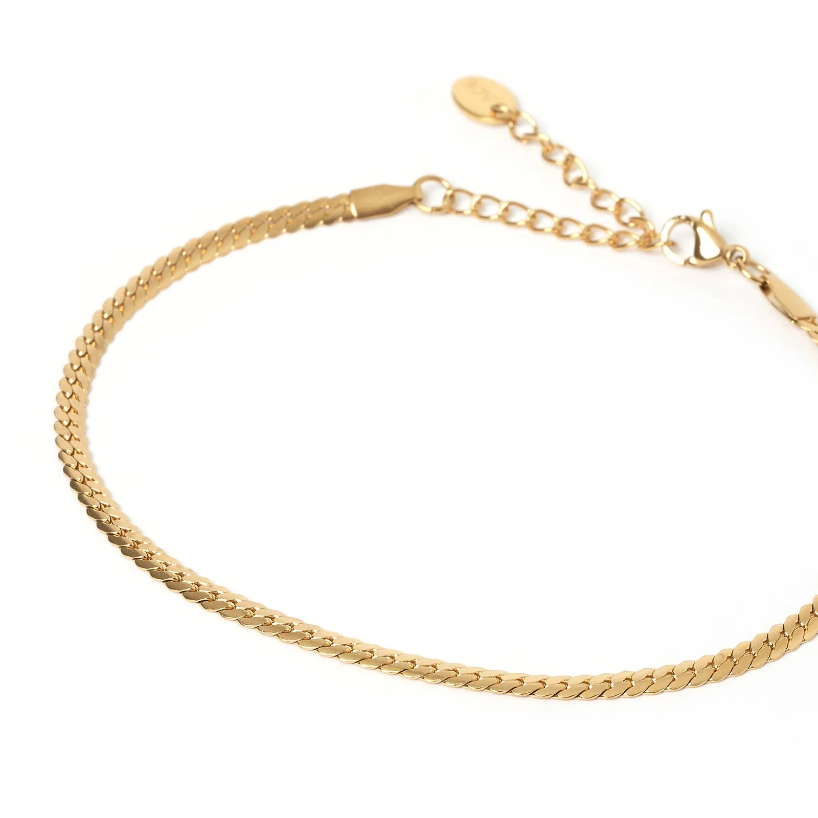 Dominique Gold Anklet