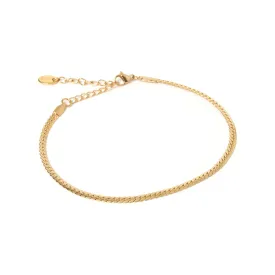 Dominique Gold Anklet