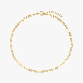 Double Chain Anklet