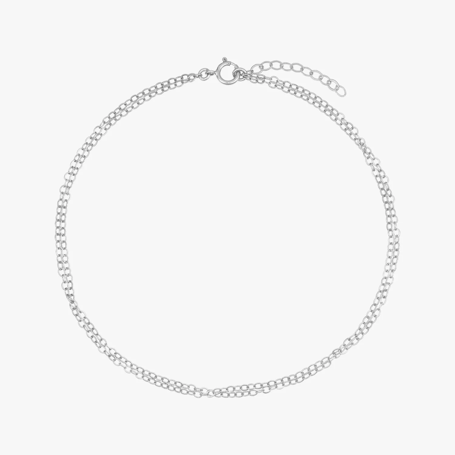 Double Chain Anklet