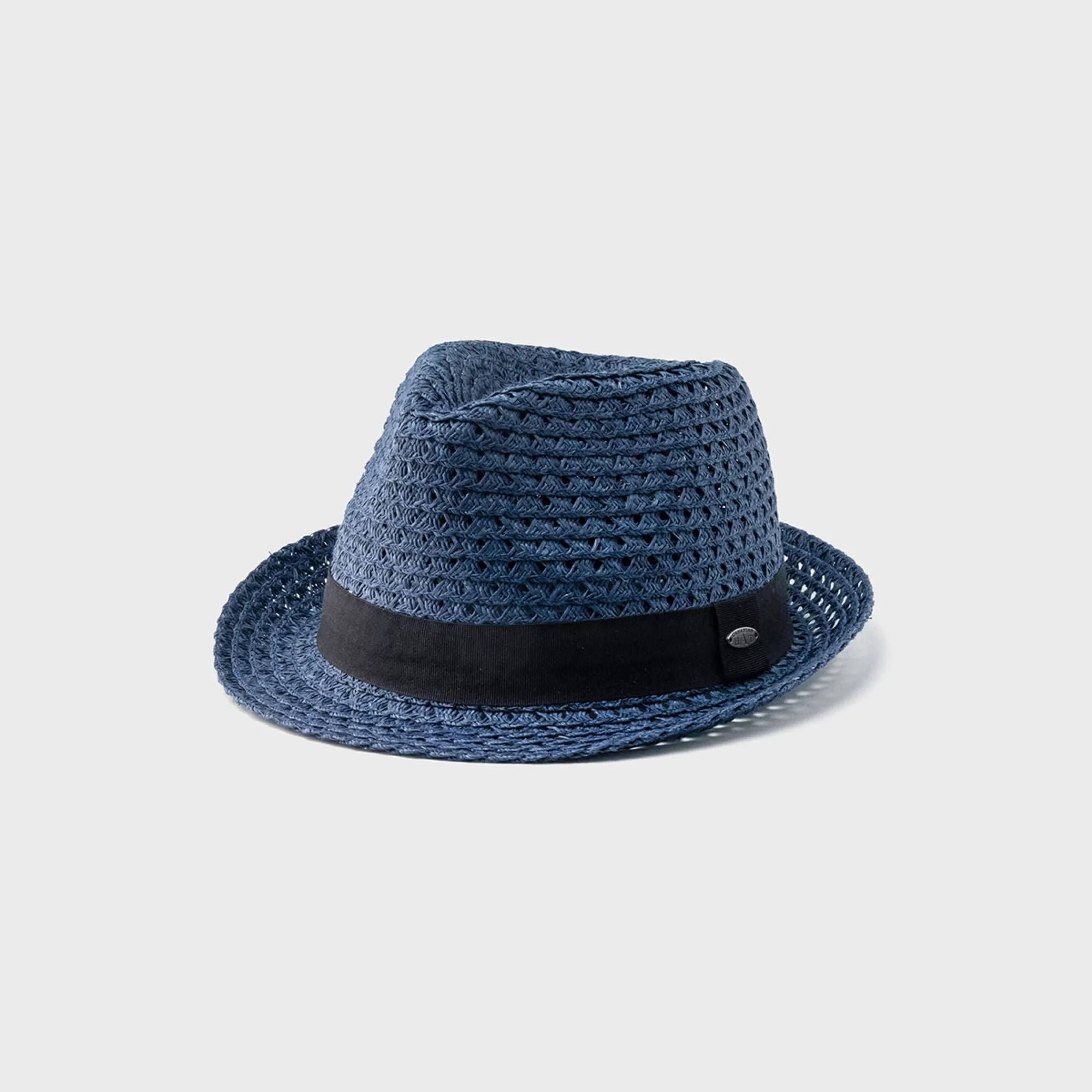 DUKESI FEDORA HAT IN PAPER STRAW