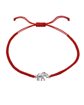 Elephant [RED] - 925 Sterling Silver