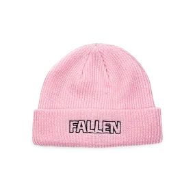 FALLEN BOLD BEANIE PINK/BLACK