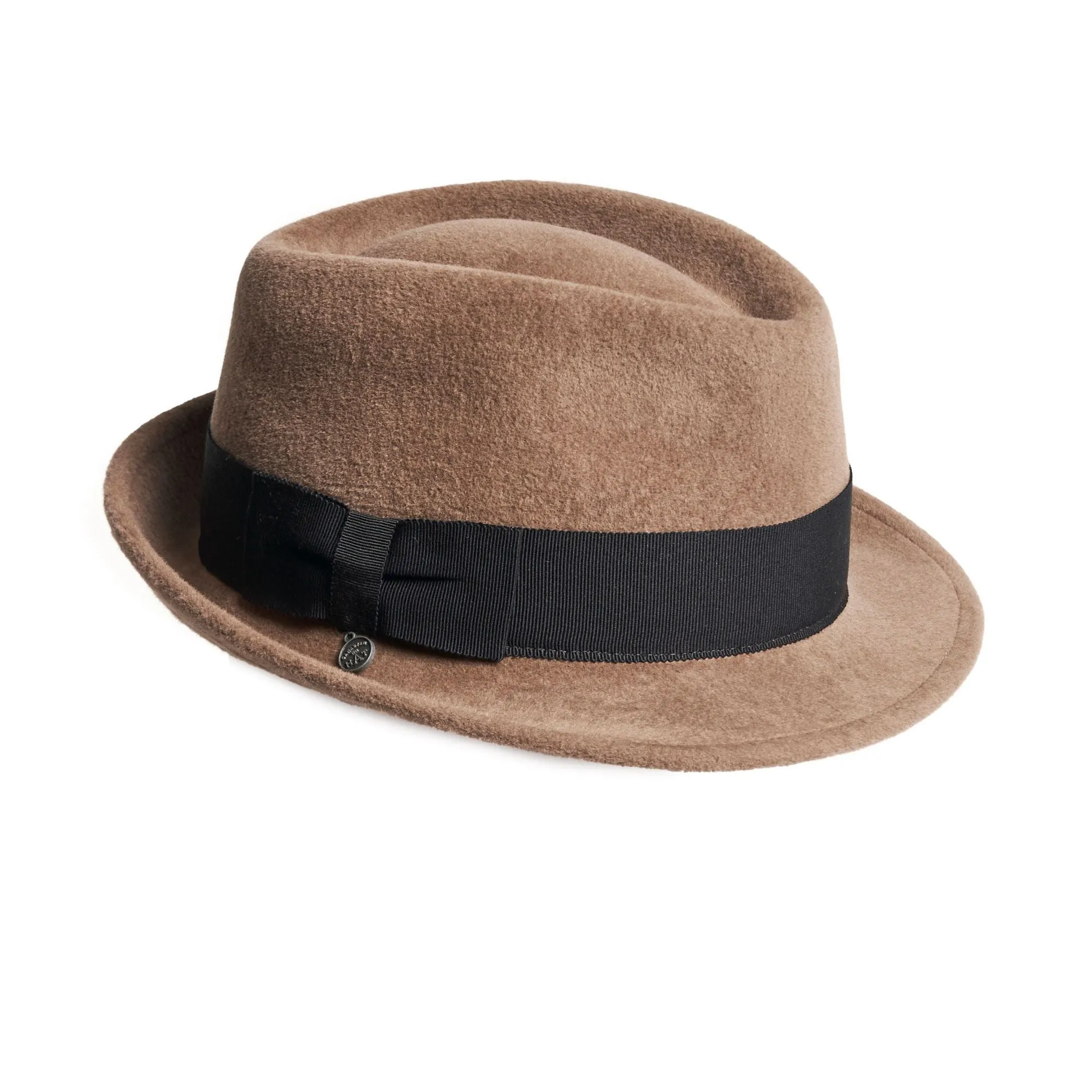 FAUST - UNISEX FUR FELT FEDORA WITH BOW