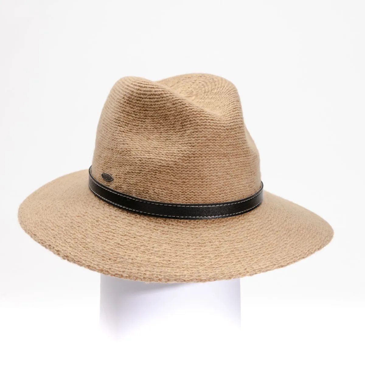 FELINA - FEDORA WITH LEATHER TIE