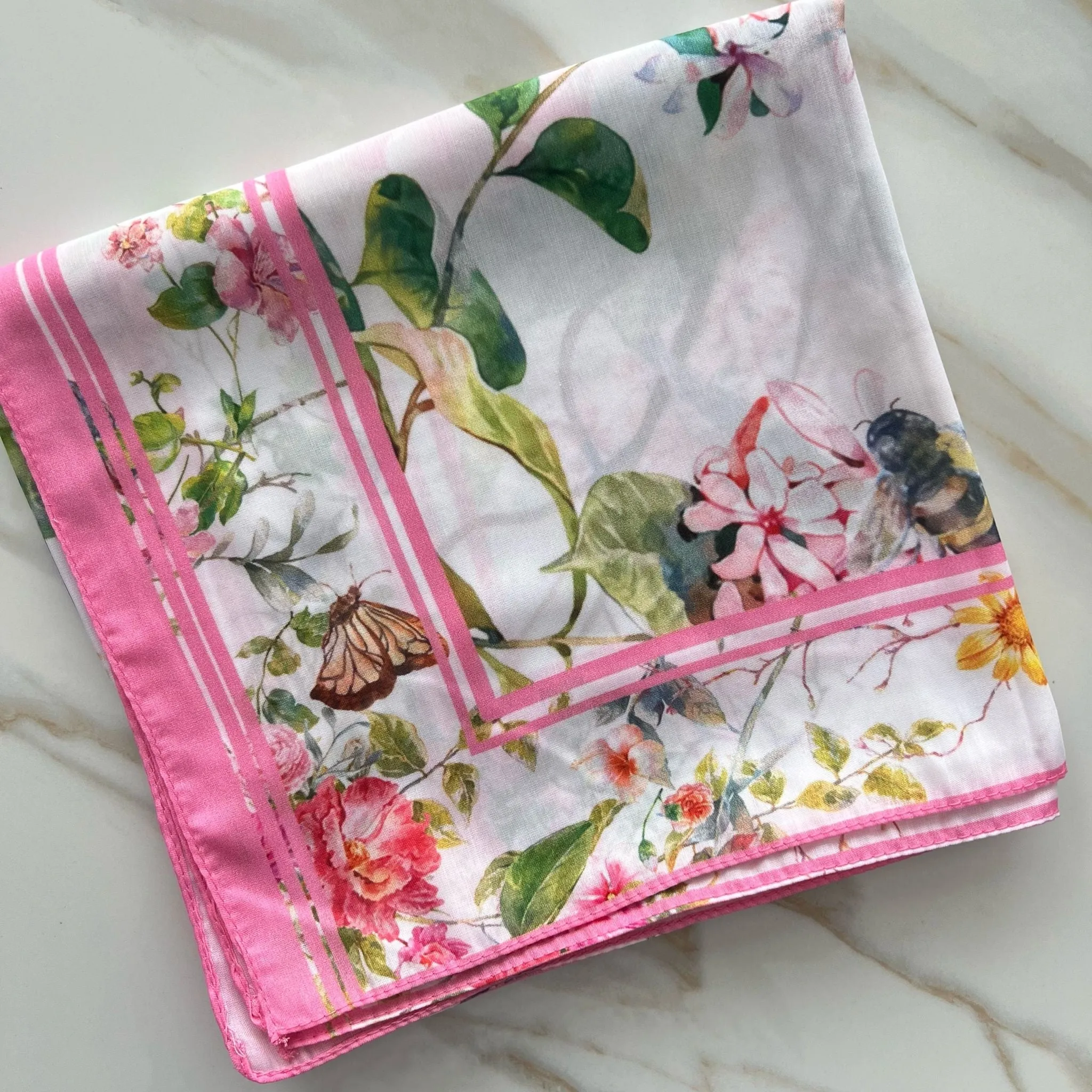 Floral Garden Headscarf by Valeri Many Styles